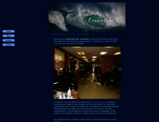 oceansidehairandbody.com screenshot