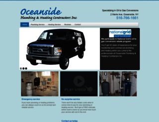oceansideplumbingcompany.com screenshot