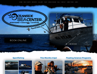 oceansideseacenter.com screenshot