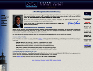 oceanstatehearing.com screenshot