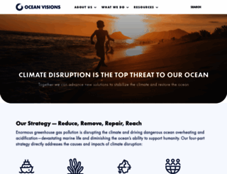 oceanvisions.org screenshot