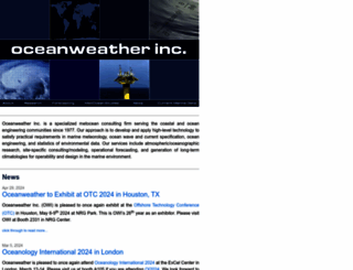 oceanweather.com screenshot