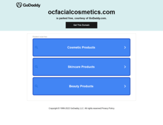 ocfacialcosmetics.com screenshot