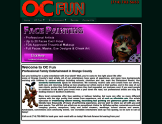 ocfunrentals.com screenshot