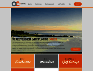 ocgolfevents.com screenshot