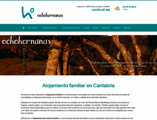 ochohermanas.com screenshot