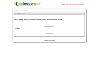 ocindoorgolf.uschedule.com screenshot