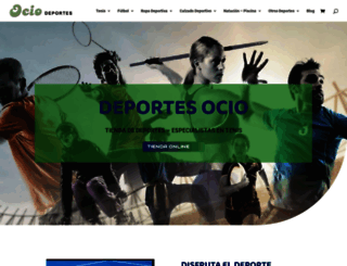 ociodeportes.com screenshot