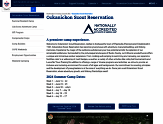 ockanickon.org screenshot