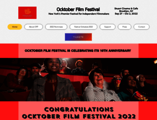 ocktoberfilmfest.com screenshot