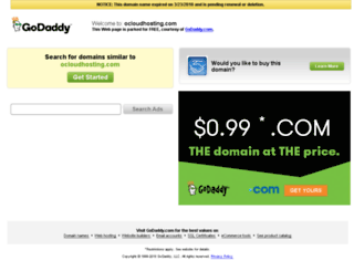 ocloudhosting.com screenshot