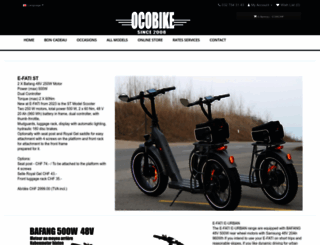 ocobike.ch screenshot