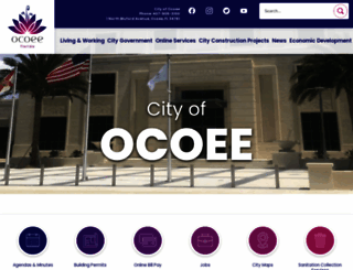 ocoee.org screenshot