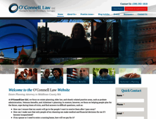oconnelllawgroup.com screenshot