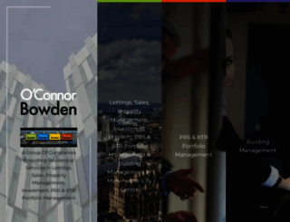 oconnorbowden.co.uk screenshot