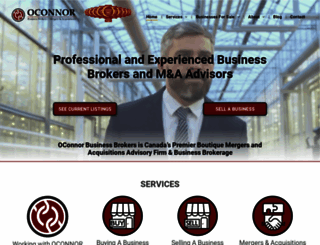 oconnorbusinessbrokers.com screenshot