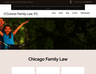 oconnorfamilylaw.com screenshot