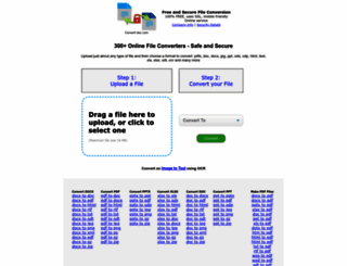 oconvert.com screenshot