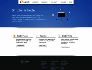 ocpsoft.com screenshot