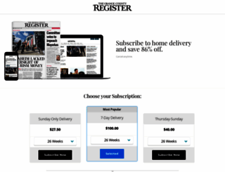 ocregister.subscriber.services screenshot