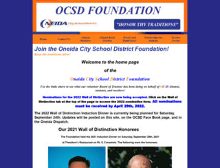 ocsdfoundation.org screenshot