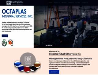 octaplasindustrial.com screenshot