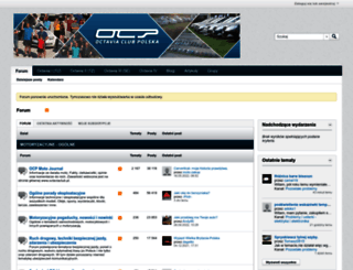 octaviaclub.pl screenshot
