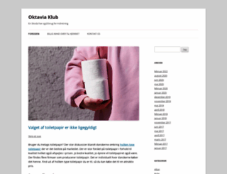 octaviaklub.dk screenshot