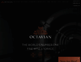 octavian.co.uk screenshot