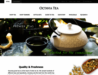octaviatea.com screenshot