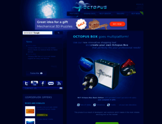 octopusbox.com screenshot