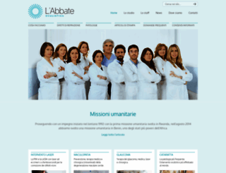 oculisticalabbate.it screenshot