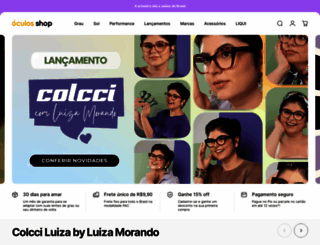 oculosshop.com.br screenshot