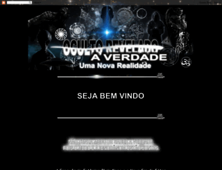 ocultoreveladoaverdade.blogspot.com.br screenshot