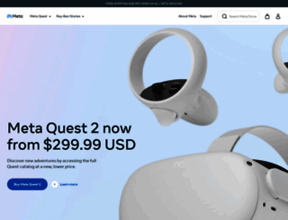 oculus.com screenshot
