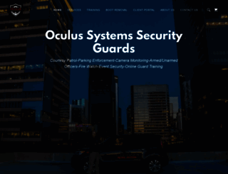 oculussystemssecurity.com screenshot