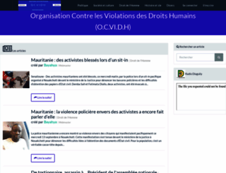 ocvidh.org screenshot