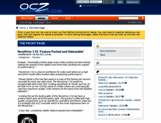 ocztechnologyforum.de screenshot