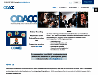 odacc.ca screenshot
