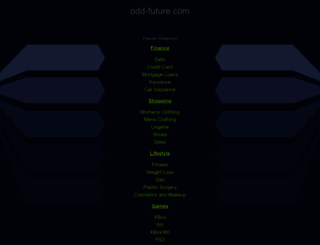 odd-future.com screenshot