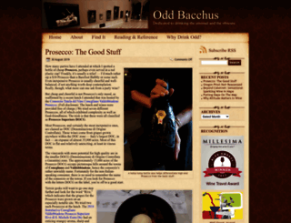 oddbacchus.com screenshot
