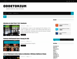oddetorium.blogspot.com screenshot