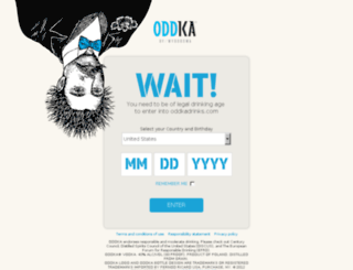 oddkavodka.com screenshot