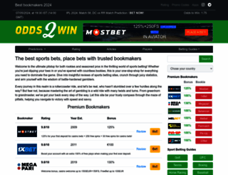 odds2win.bet screenshot