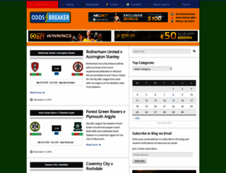 oddsbreaker.co.uk screenshot