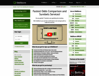 oddstorm.com screenshot