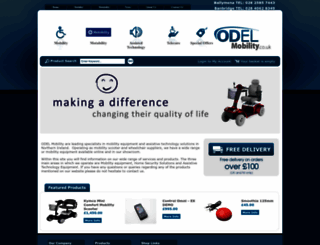 odelmobility.co.uk screenshot