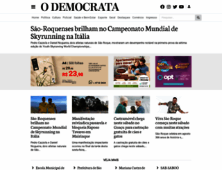 odemocrata.com.br screenshot