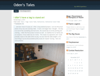 oden123.wordpress.com screenshot