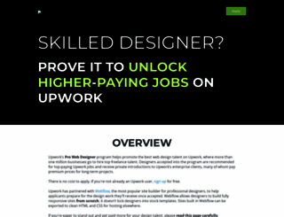 odesk.webflow.com screenshot